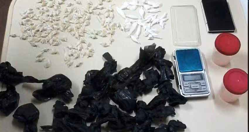 DISE prende traficante na Regina Célia em Cruzeiro: 300gr de drogas