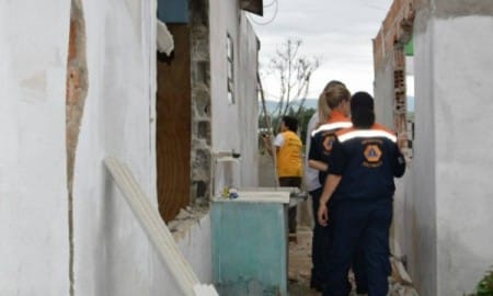 Defesa Civil determina demolição de casas em Lorena após enchentes