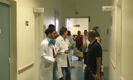 Ala de internação da Santa Casa de Lorena recebe visita de voluntários do projeto “Cultura e Acalanto”