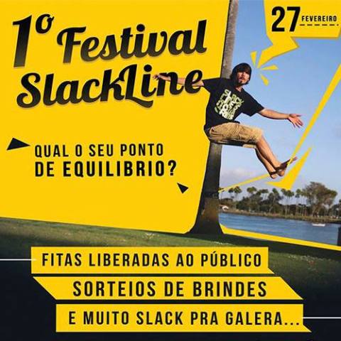 Lorena promove hoje o 1º Festival de Slackline