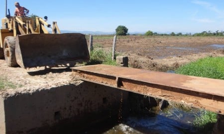 Ponte na área rural de Canas é reformada
