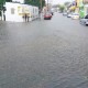 Chuva alaga centro de Cachoeira Paulista nesta quinta-feira (04/02)