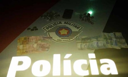 Três traficantes são presos em Lorena com 32 porções de maconha