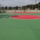 Quadra de esporte recebe melhorias em Canas