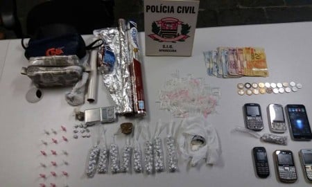Homem é preso em Aparecida por tráfico de drogas