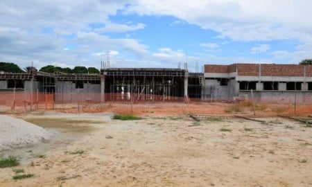 A obra de construção do CER III de Lorena segue acelerada