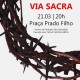 Jovens de Cachoeira Paulista apresentam hoje Via Sacra