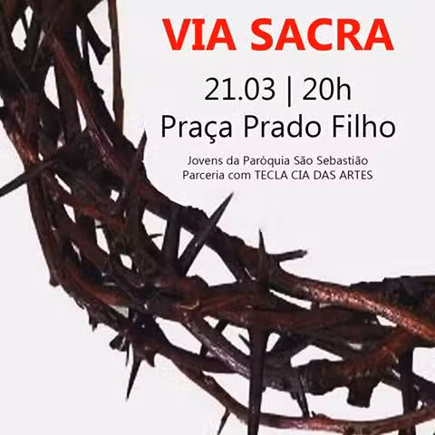 Jovens de Cachoeira Paulista apresentam hoje Via Sacra