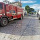 Óleo na via: motociclista caiu na Rua 2 neste sábado (05/03)