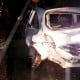 Acidente entre dois carros na estrada Cruzeiro/Lavrinhas neste domingo (13/03)