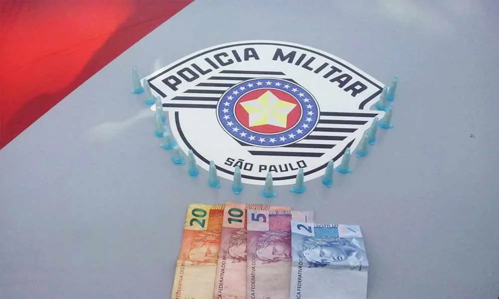 Força Tática de Lorena prende traficante de cocaína na Vila Passos