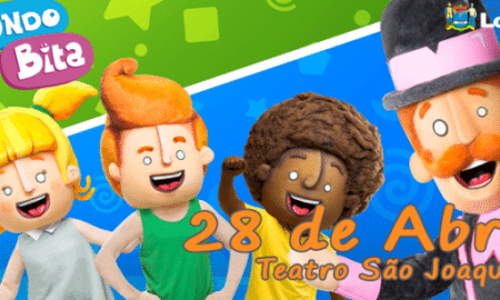 Sensação do mundo infantil, o espetáculo ‘Mundo Bita’ chega em Lorena para apresentação gratuita no Teatro São Joaquim.