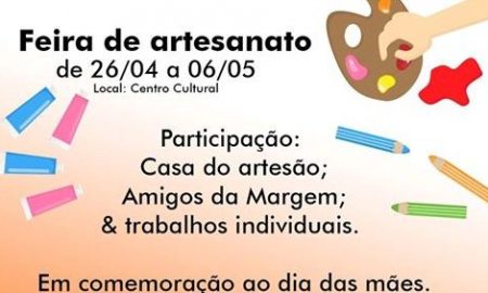 Começou a Feira de Artesanato em Cachoeira Paulista