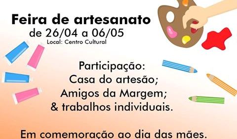 Começou a Feira de Artesanato em Cachoeira Paulista