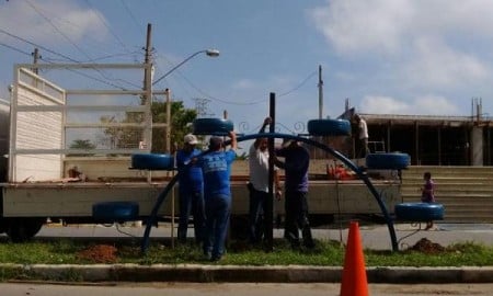 Avenida Padroeira do Brasil terá revitalização do canteiro central
