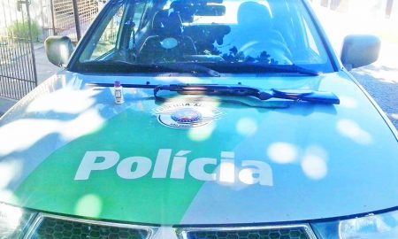 Polícia Ambiental prende senhor de 70 anos com espingarda na rua em Cruzeiro: disse que mataria pombos