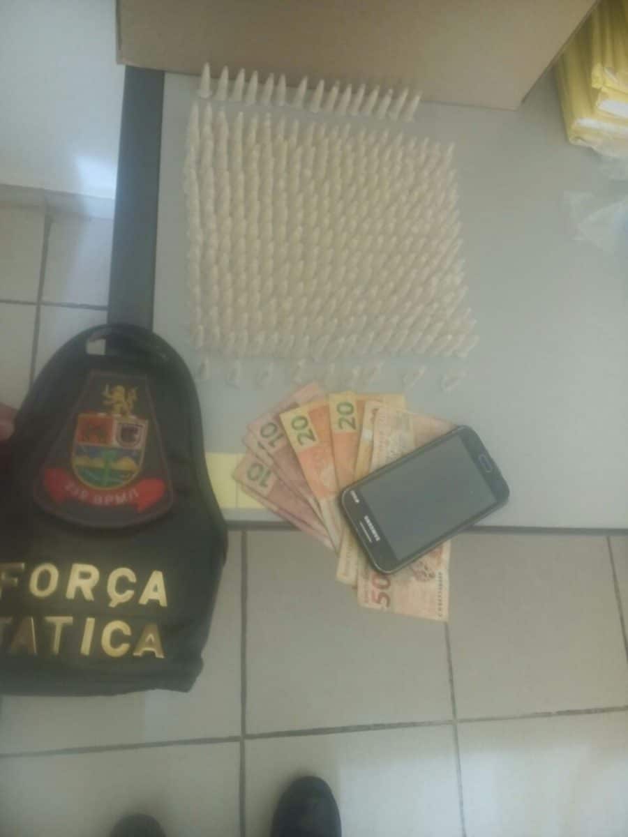 Homem é preso por tráfico de drogas em Lorena