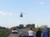 Rapaz é esfaqueado por motoqueiro em São José: Águia da PM socorreu a vítima