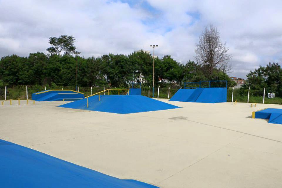 Pista de Skate é reformada no Ginásio de Esportes do Pedregulho, em Guará