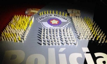 Jovem de 15 anos é apreendido com 313 pinos de cocaína