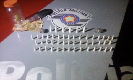 Força Tática apreende menor de 16 anos com 50 cápsulas de cocaína em Lorena