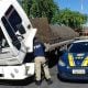 Carreta é apreendida com chassis adulterado em Lavrinhas