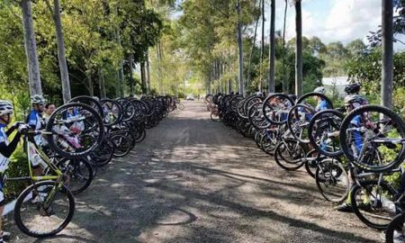 Ciclistas prestam homenagem ao Marcão de 38 anos, empresário de Cruzeiro, que morreu nesta sexta-feira (13/05)