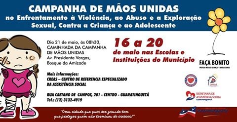 Guaratinguetá realiza caminhada da Campanha de Mãos Unidas