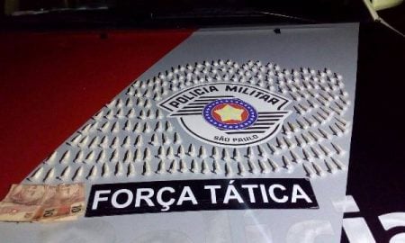 Força Tática da PM apreende droga em Lorena