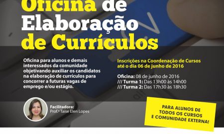 Oficina de Elaboração de Currículos na Fatec Cruzeiro
