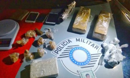 Polícia Militar de Cruzeiro prende traficantes e cerca de 3kg de drogas