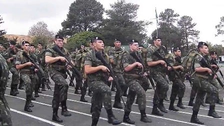 Exército treina em Cachoeira Paulista para atuar nas Olimpíadas