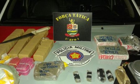 Cão farejador da PM encontra cerca de 7kg de maconha em Taubaté