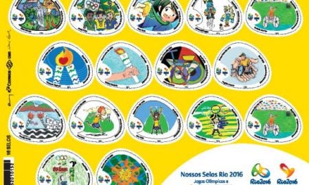 Correios e Comitê Rio 2016 lançam no Rio novos selos dos Jogos Olímpicos