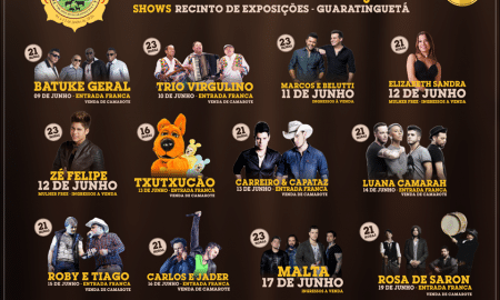 Alterada a programação de shows da festa de Santo Antônio e Expoguará