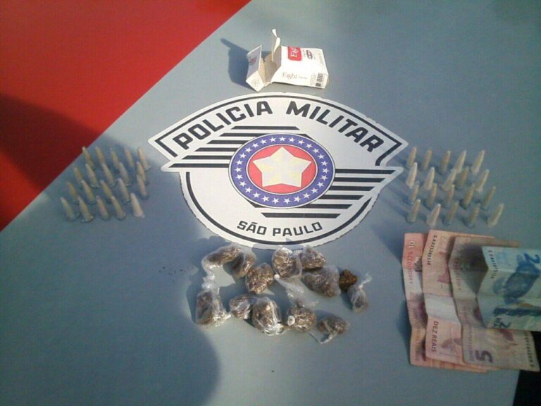 Menor é apreendido por tráfico de drogas pela Força Tática em Lorena