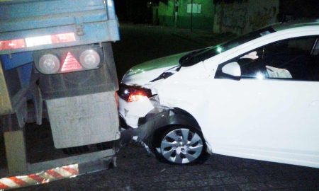 Acidente na Rua da Boiada em Cruzeiro nesta quinta-feira (30/06)
