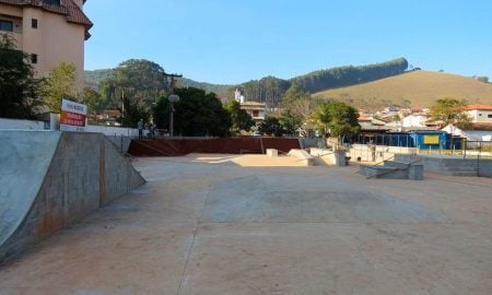 Pista de skate está na fase final de construção em Passa Quatro/MG