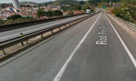 Obras de modernização de ponte na via Dutra em Guaratinguetá entram em fase final