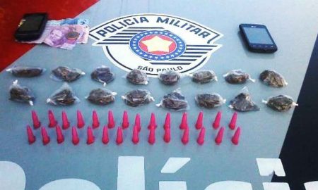 Força Tática prende homem por tráfico de drogas em Lorena