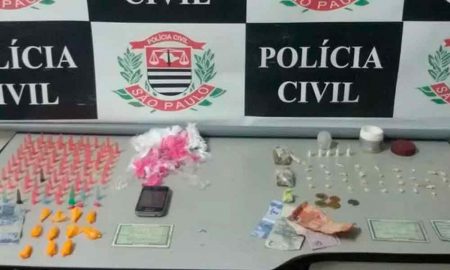 Quatro jovens são flagrados com drogas em Taubaté
