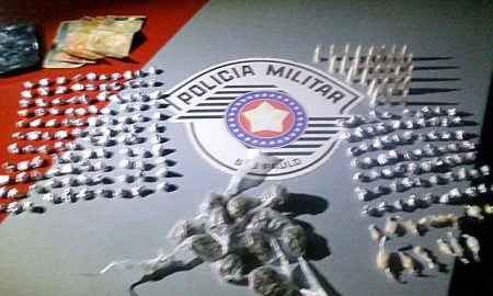Força Tática prende traficante de 24 anos em flagrante com 196 pedras de crack em Lorena
