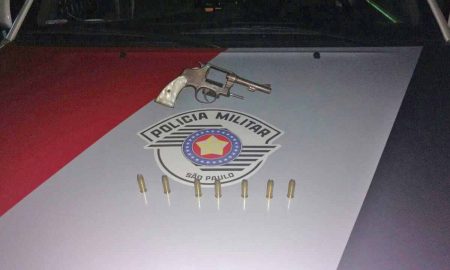 Força Tática de Lorena apreende arma de fogo no Cidade Industrial