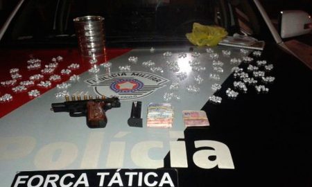 Traficante é preso em flagrante com 634 pedras de Crack pela Força Tática em Aparecida
