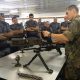 Força Tática do 23° BPMI recebe instrução de armamento calibre .50