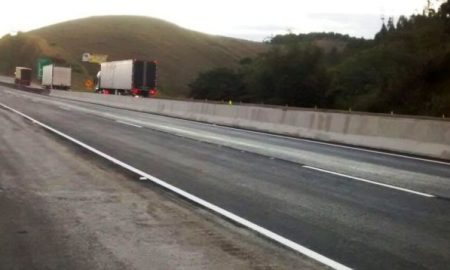CCR NovaDutra libera faixa de rolamento da via Dutra em Queluz (SP), em trecho em obras