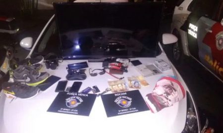 Polícia Militar recupera veículo com produtos furtados em Pindamonhangaba