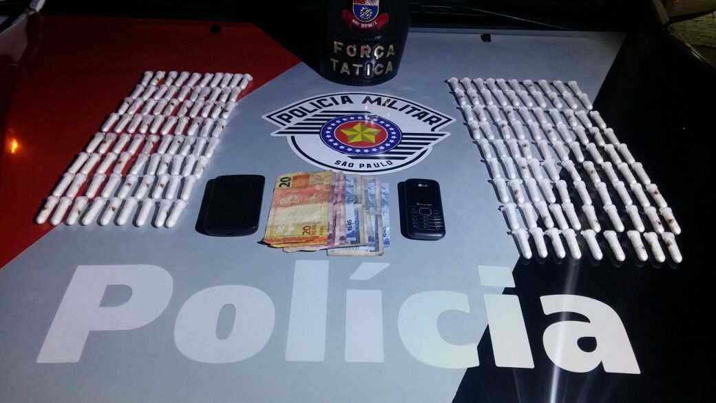 Homem é preso em São José dos Campos por tráfico de drogas