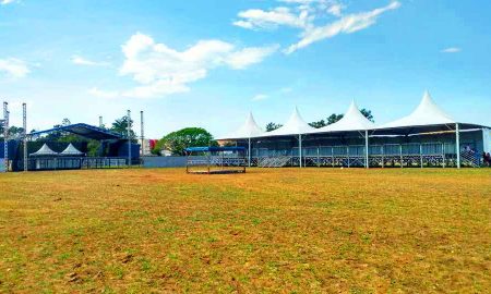Estrutura da ExpoAgro começa a ser montada em Cruzeiro; começa quarta-feira (17/08)