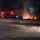 Incêndio ao lado de Deposito de Gás na Vila Brasil assusta moradores neste domingo